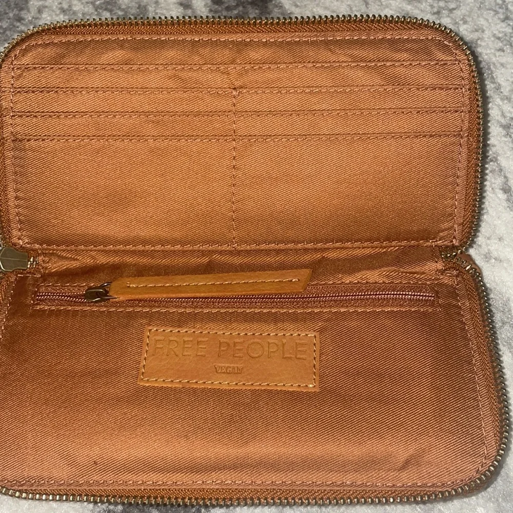 NWT Free People Vegan Leather Wallet